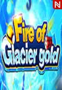 Fire of glacier gold